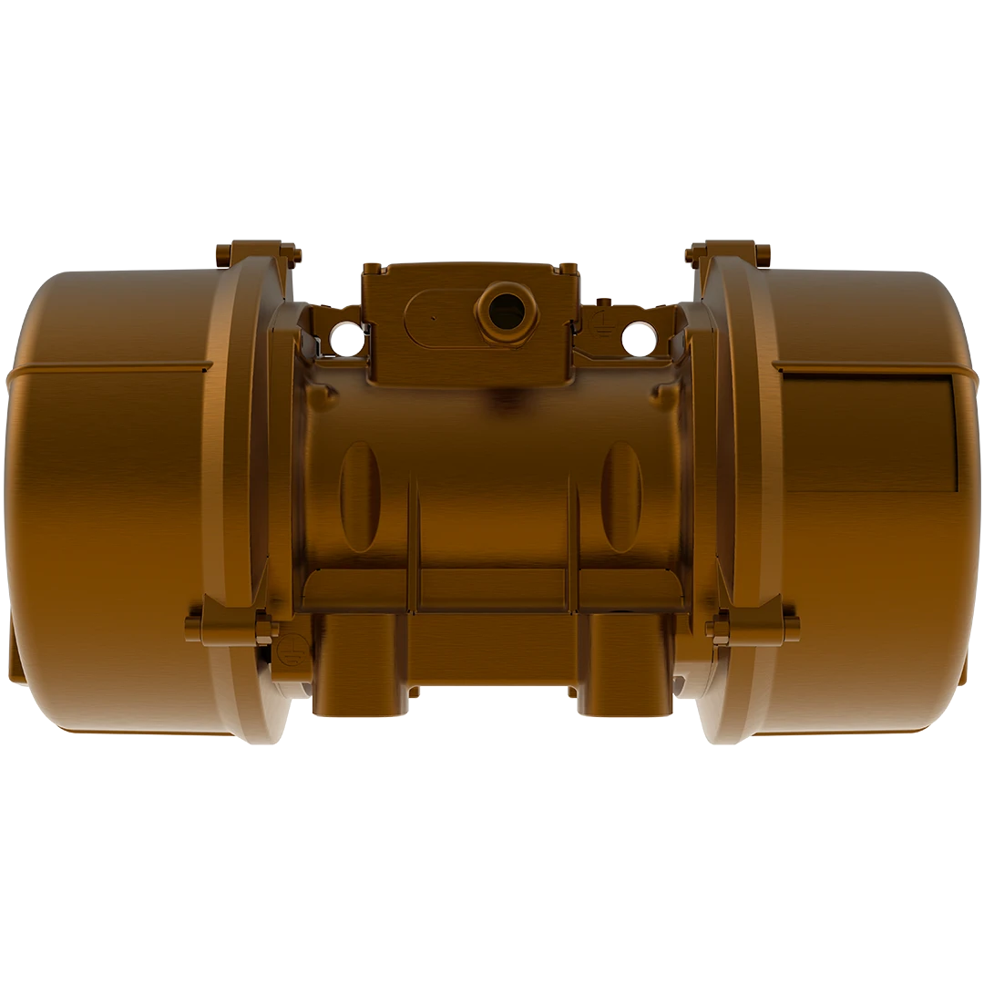 What is the function of the Silo Discharge Vibro Motor?