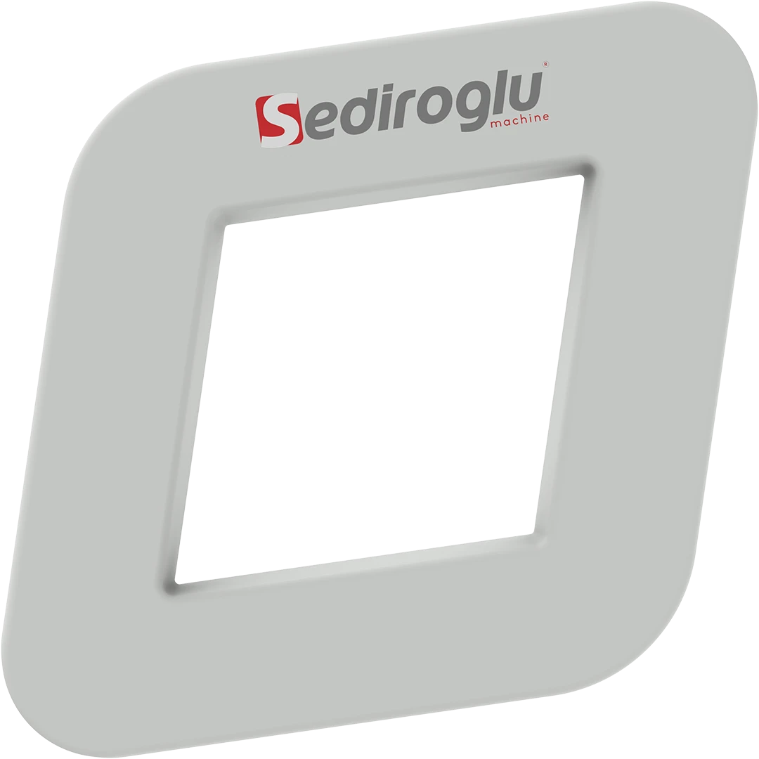 Sieve Bottom Cleaner installed on Small Plansifter Twin, demonstrating proper positioning and cleaning action.