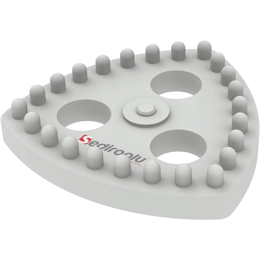 Front view of the Drop Sieve Cleaner for Small Plansifter Twin and Control Sifter systems, showing robust construction.