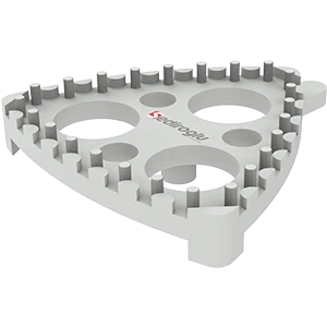 Sieve Cleaning With Studs Brush