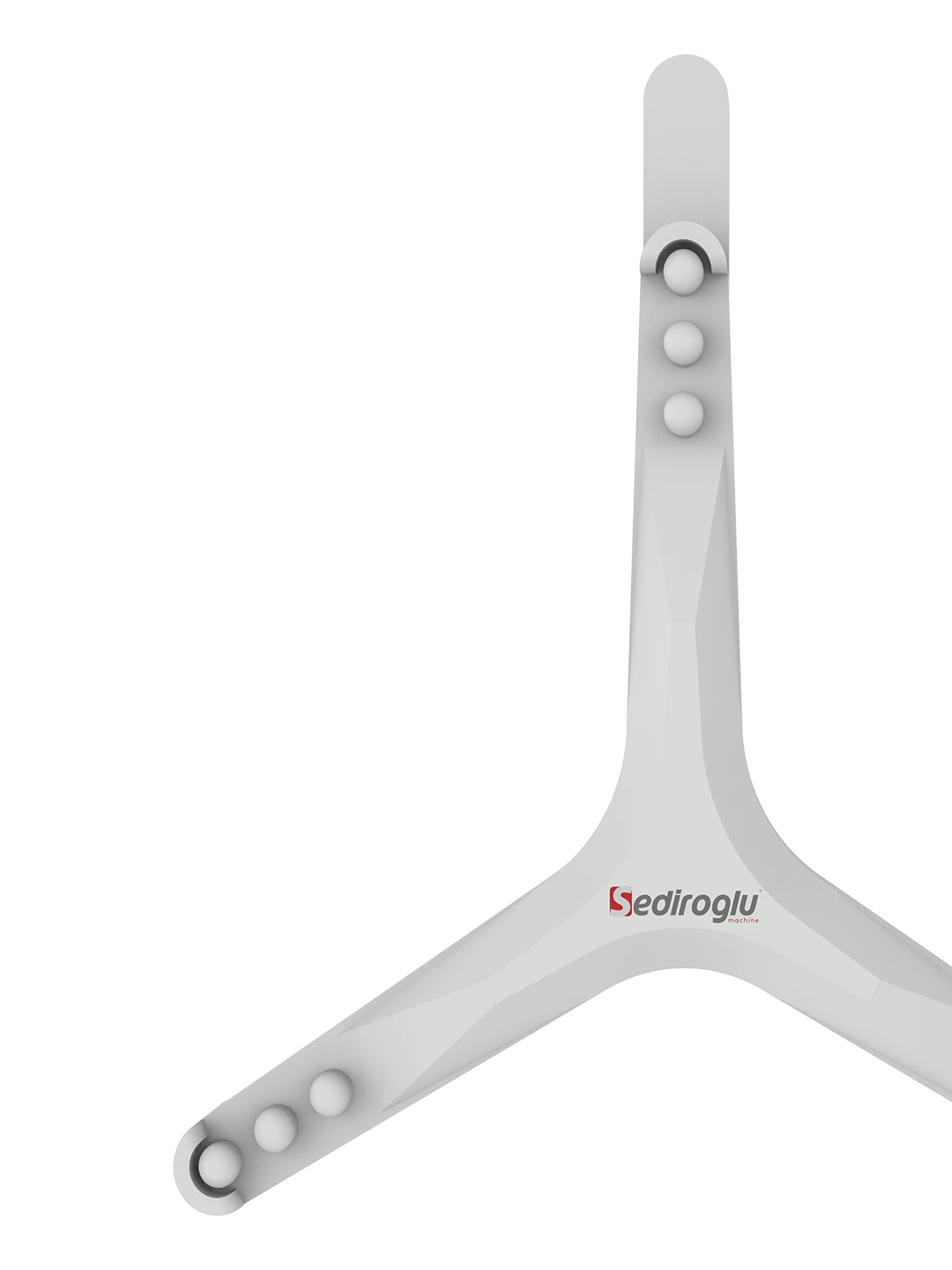 Front view of the Star Type Sieve Cleaner Drop for Small Plansifter Twin and Control Sifter systems.