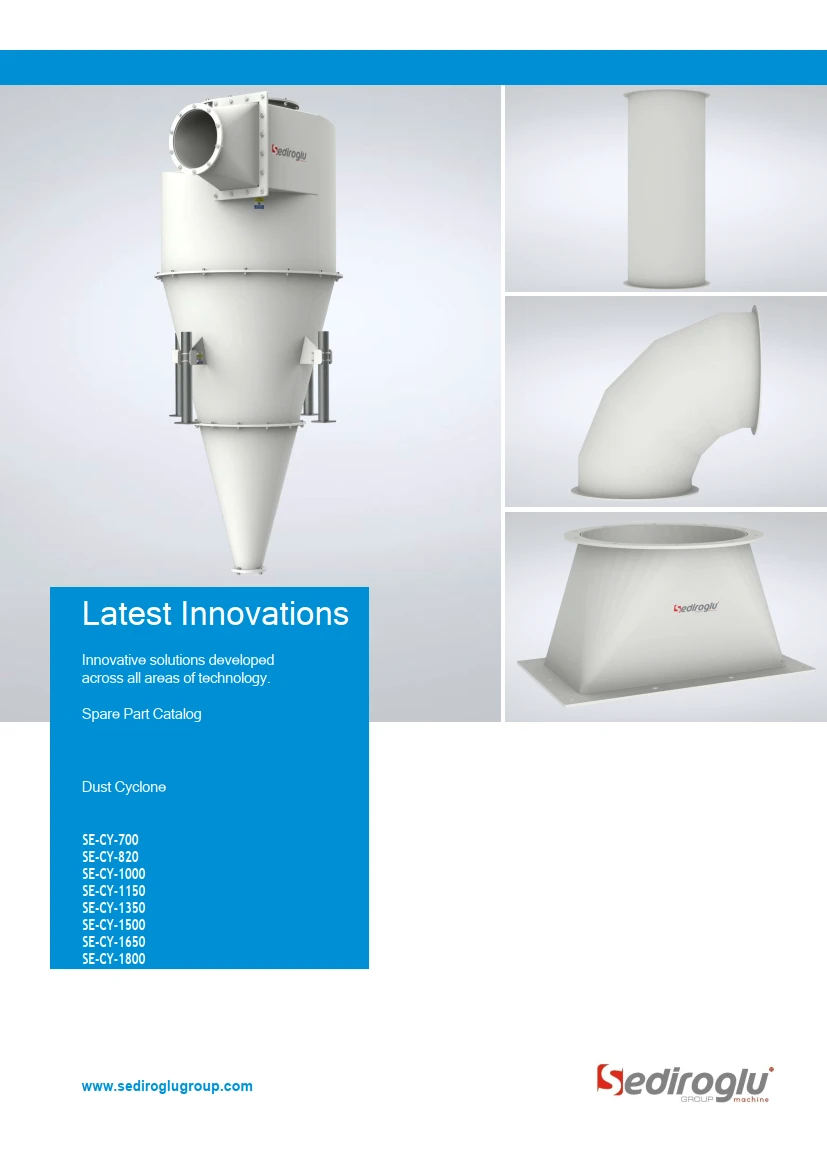 Dust Cyclone Rectangular to Round Transition Hopper
